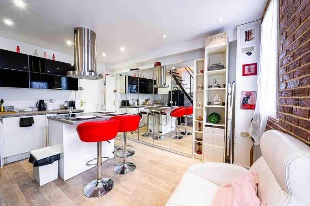 Duplex 45M2 -Zac L'Oreal - Palais De Justice Paris Clichy Buitenkant foto